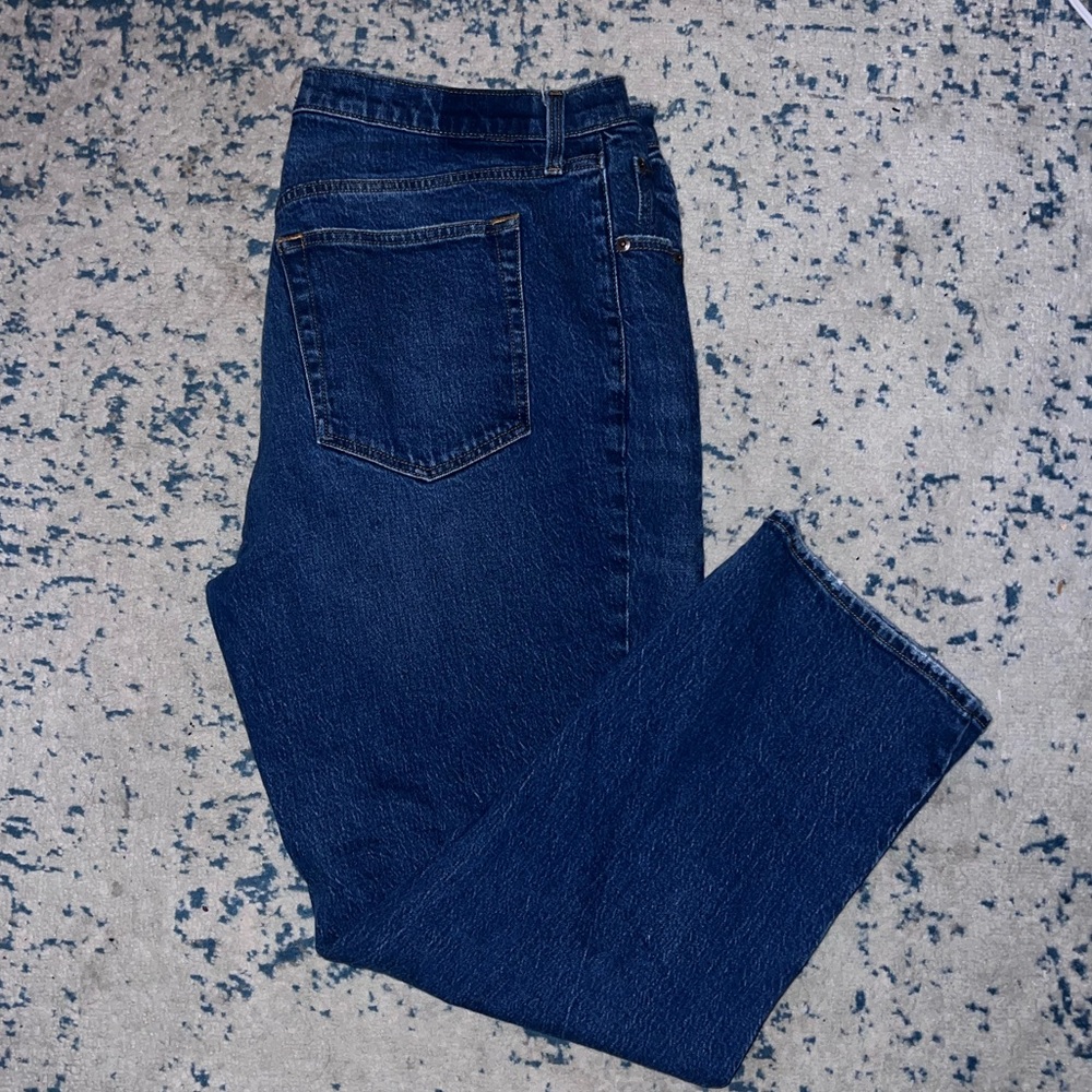 Abercrombie ultra high rise 90s straight jean